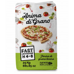 Harina para pizzas Anima di grano H 4-8
