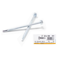 Tornillo autotalandrante 6.3 x 100 mm