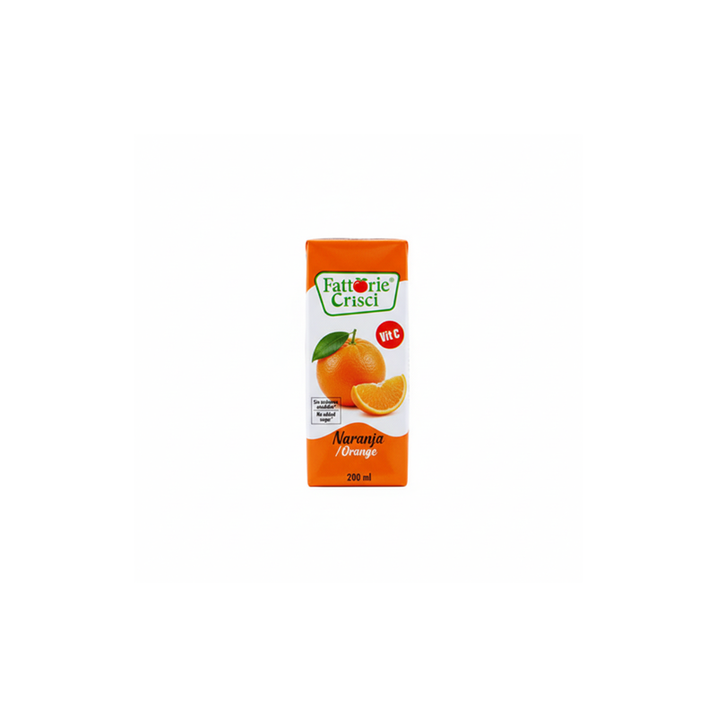 Zumo de Naranja Tetrabrick 200ml x 24